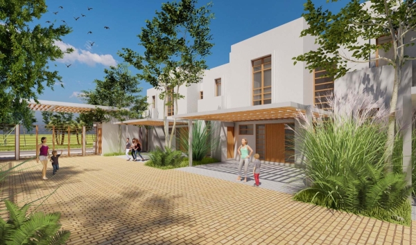 Conjunto de 10 casas 